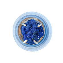 Load image into Gallery viewer, Blue Brooch, azurite, plastic, silver, steel, unique, one-off
