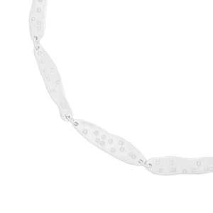 PARAGON ACME II 22 inches silver necklace | Margo Orlovik IMPRINT Collection Contemporary Jewellery