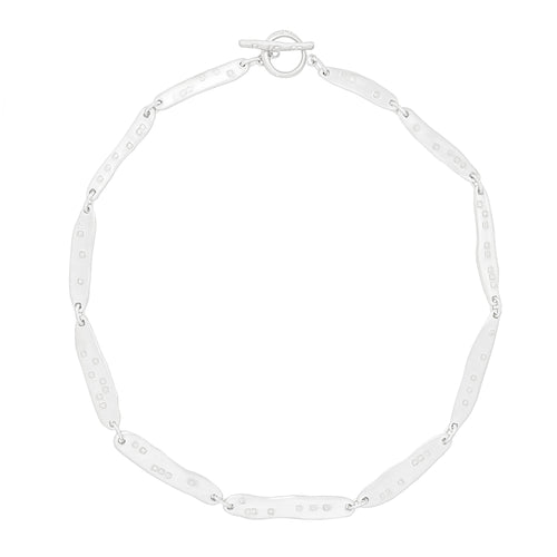 PARAGON ACME I 19 inches silver necklace | Margo Orlovik IMPRINT Collection Contemporary Jewellery
