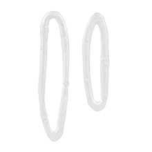 Load image into Gallery viewer, PARAGON DART silver mismatched earrings | Margo Orlovik IMPRINT Collection Contemporary Jewellery