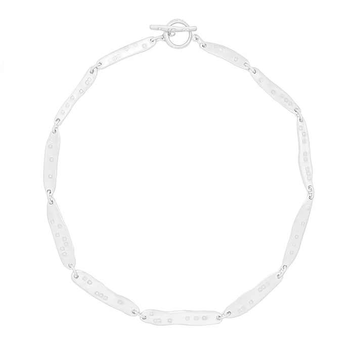 PARAGON ACME I 19 inches silver necklace | Margo Orlovik IMPRINT Collection Contemporary Jewellery